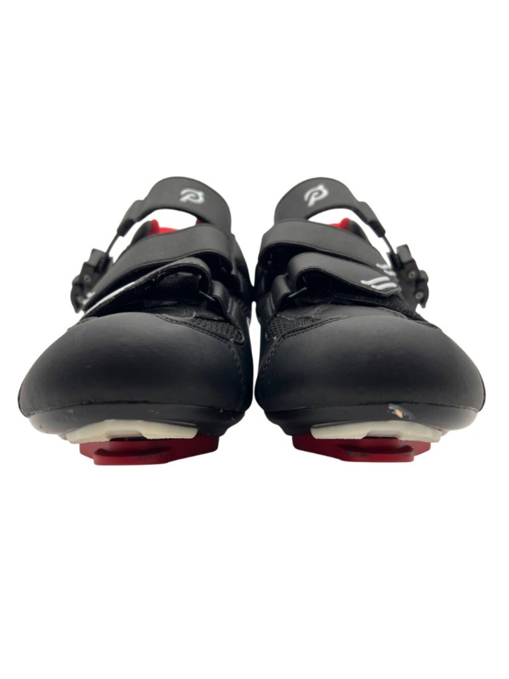 Peloton Cycling Shoes Mens Size 8 US 41 EU Delta Cleats Indoor Bike Black White - Picture 7 of 16